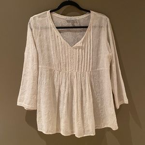 NEW without tags - never worn . Brand: Dtlm-Repeat. Size small, flowy fit
